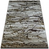 Covor Vogue 556 bej &icirc;ntunecat și maro, 160x220 cm, Dreptunghi, Polipropilena