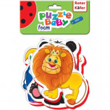 Puzzle Bebe Animale de la Zoo, 18 piese Roter Kafer RK1102-04