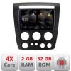 Navigatie Hummer H3 Android Ecran 720P Quad Core 2+32 carplay android auto CarStore Technology