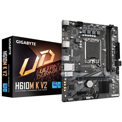 MB GIGABYTE H610M K V2 LGA1700 DDR5 foto