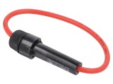 Clemă siguranţe cilindrice 5x20mm 20A Alamă