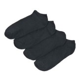 Sosete scurte negre de bumbac blend pentru bărbați, CMCLASS