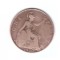Moneda Marea Britanie 1 penny 1920, uzata, curata