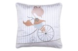 Perna Decorativă Chabichou 40x40cm, Culoare Multicolor, 100% Poliester
