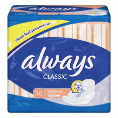 Absorbante ALWAYS Classic normal plus 10 bucati foto