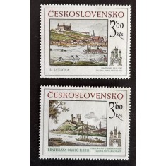 Cehoslovacia 1979 - Motive istorice din Bratislava, serie neuzata