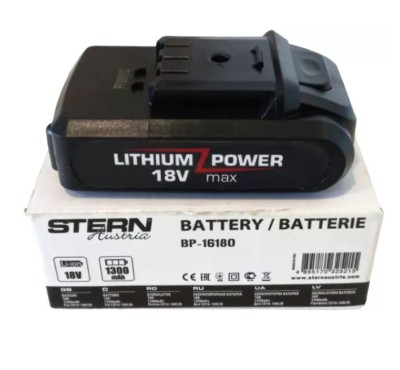 STERN. Acumulator Li-Ion 18V 1.3Ah pentru masina de gaurit si insurubat foto