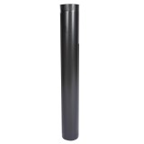 Cumpara ieftin Burlan pentru soba pe lemne, 90 cm, 120 mm, Gri mat