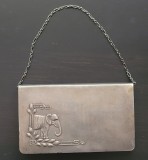 Poșetă de teatru, din argint 84 (zolotniki) 1908, Ornamentale