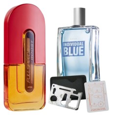 Set apa de toaleta Full Speed Boost 75 ml, apa de toaleta Individual Blue 100 ml, card multifunctional de supravietuire, otel inoxidabil