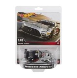 Cumpara ieftin Masinuta metalica Hot Wheels Premium Real Riders - Mercedes Amg Gt3, scara 1:43