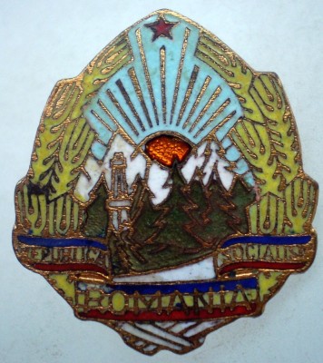 I.742 EMBLEMA COIFURA INSIGNA MILITARA CUC BASCA GP GARZI PATRIOTICE foto