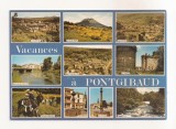 FA115 -Carte Postala- FRANTA - Pontgibaud, circulata 1982