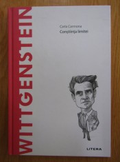 CARLA CARMONA - WITTGENSTEIN. CONȘTIINȚA LIMITEI