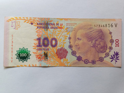 Argentina- 100 Pesos ND-Comemorativa foto