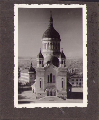 HST P639 Poză catedrala ortodoxă Cluj perioada interbelică foto