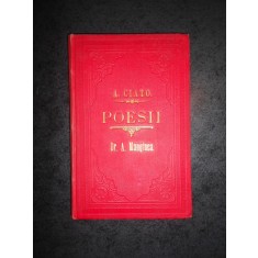 Aurel Ciato - Poesii (1896, prima editie, legatura originala)