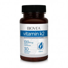 Vitamina K2 100mcg 30 Capsule, Biovea foto