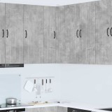 vidaXL Dulap suspendat de bucătărie Gri din beton 57 x 57 x 100 cm 885168
