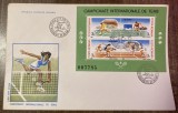 C12 - FDC Romania - Campionatele internationale tenis - blocuri filatelice - LP1206 - 1988