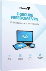 Antivirus F-Secure Freedome VPN Multi Device 3 Dispozitive 1 An foto