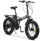 Bicicletă Electrică Nilox X5 PRO 20X4P 10000 mAh Negru 250 W 20&quot;