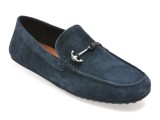 Cumpara ieftin Mocasini ALDO bleumarin, WILBART 410, din piele intoarsa