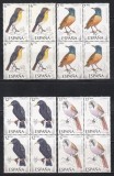 Spania 1985 - Păsări, Bloc de 4, MNH, Nestampilat