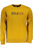 Cumpara ieftin Bluza barbati cu imprimeu cu logo multicolor galben, L, U.S. GRAND POLO EQUIPMENT &amp; APPAREL