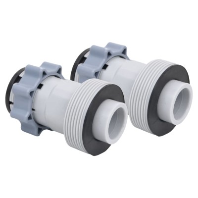 vidaXL Adaptoare pentru furtun de piscină, 2 buc. tip B foto