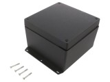 Carcasă universală HAMMOND 160x160x102mm cu lame de fixare