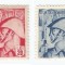*Romania, lot 1021 cu 2 timbre fiscale generale, 1932, oblit.