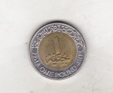 bnk mnd Egipt 1 lira 2018 bimetal