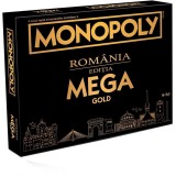 Joc Monopoly Mega Gold - Romania, limba romana, supradimensionat, 2-6 jucatori, +8 ani