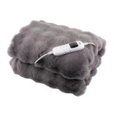 Cumpara ieftin Patura cu incalzire electrica ETA632590000 Bubble, 130x160 cm, 120W, 30-45 &deg;C, 9 niveluri de temperatura, temporizator, gri
