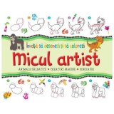 Micul artist - invata sa desenezi - verde - Flamingo Gd