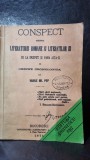 Conspect asupra literaturii romane si literatilor ei de la inceput si pana astazi in ordine cronologica - Vasile Gr. Pop
