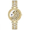Ceas elegant pentru femei Efb design pantera cu cristale