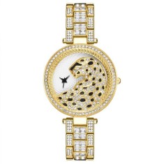 Ceas elegant pentru femei Efb design pantera cu cristale