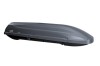 Cutie Portbagaj Auto Hakr Relax 310 Gri Antracit, 310L, 205x47x45cm, Antifurt, Prindere U, Schiuri/Snowboard