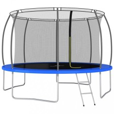 Set trambulină rotundă, 366 x 80 cm, 150 kg
