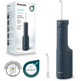 Irigator bucal Panasonic Ultrasonic EW-DJ66-A303, aprox. 647kPa presiune apa, 5 trepte de reglare presiune, portabil, 2duze Ultrasonice incluse, Capac