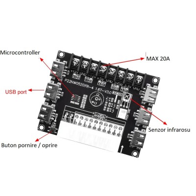 Adaptor pentru transformarea sursei de calculator foto