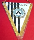 Fanion (produs oficial) fotbal - UDINESE CALCIO (Italia) - folie de protectie si dimensiuni mari 36x26 cm