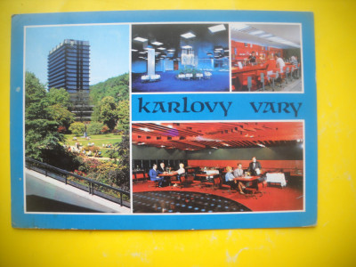 HOPCT 62392 KARLOVY VARY CEHIA -STAMPILOGRAFIE-CIRCULATA foto