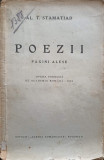 POEZII. PAGINI ALESE-AL.T. STAMATIAD