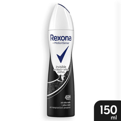 Rexona Dezodor Invisible Black&amp;amp;amp;White 150ml foto