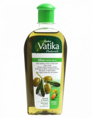 VATIKA Olive Hair Oil (Ulei de Masline pentru Par Migdale si Cactus) 200ml foto
