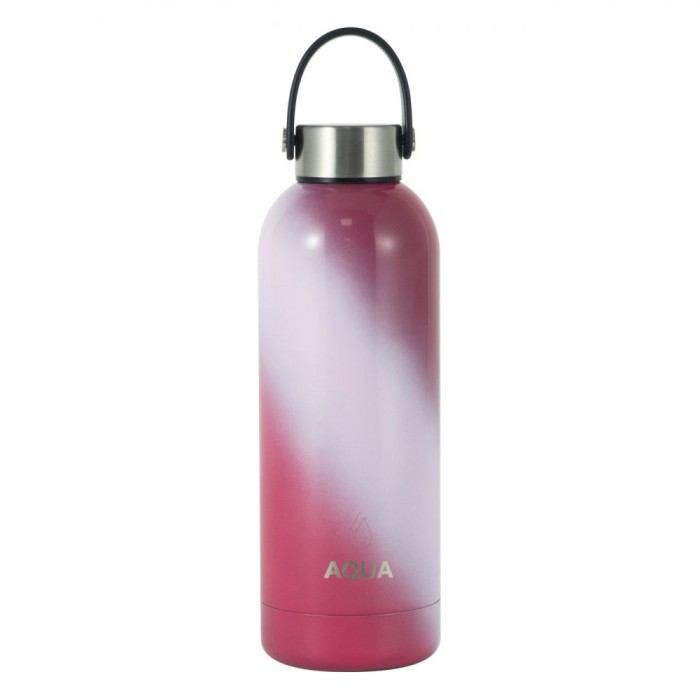 Sticlă Izotermică Aqua, 500ml, Degradee, Roz-Alb