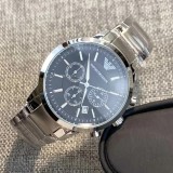 Cumpara ieftin CEAS ARMANI PREMIUM CHRONOGRAPH BLACK LUX ELEGANT SPORT CASUAL --VEZI ANUNTUL-